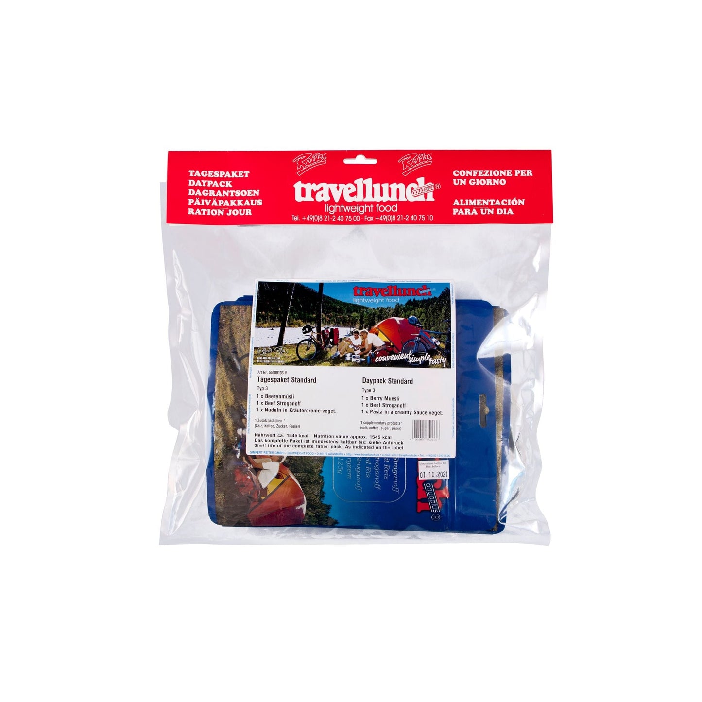Travellunch Tagespaket 'Standard'
