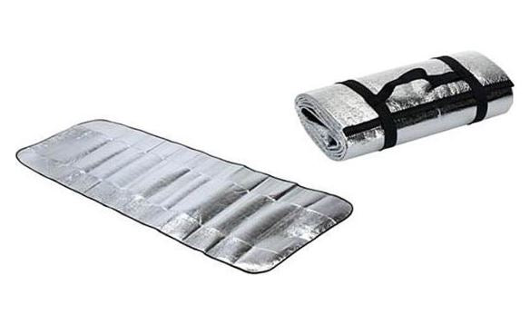 Alu Isomatte für den Notfallrucksack