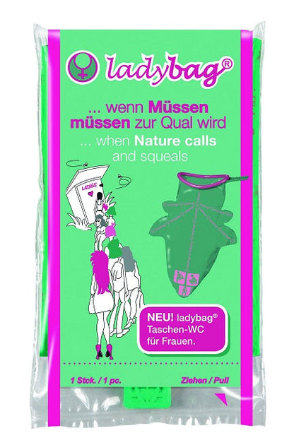 Ladybag Taschen WC für Frauen - 2er Pack