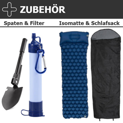 Fluchtrucksack KOMPLETT-45 (Notfallrucksack für 1 Person)