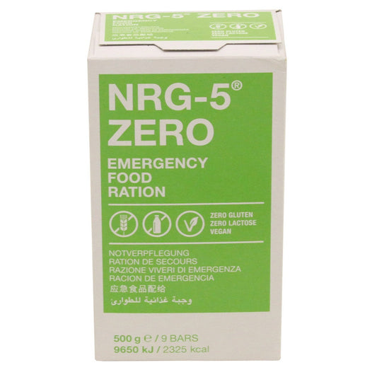 Notnahrung NRG-5 ZERO - Gluten und Laktosefrei