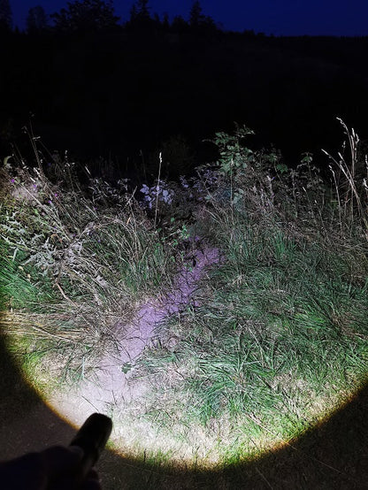 LED-Taschenlampe mit Powerbank