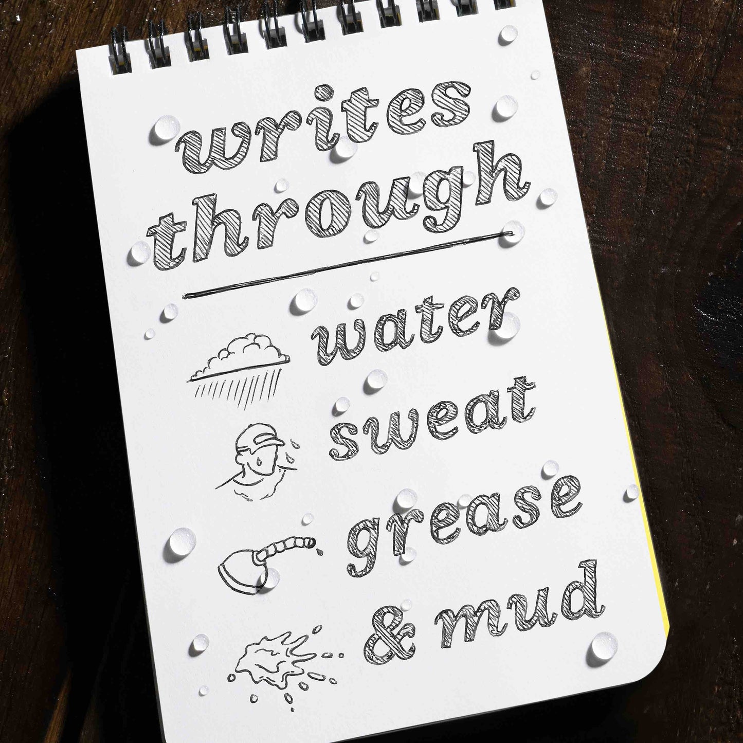 Wetterfester Kugelschreiber