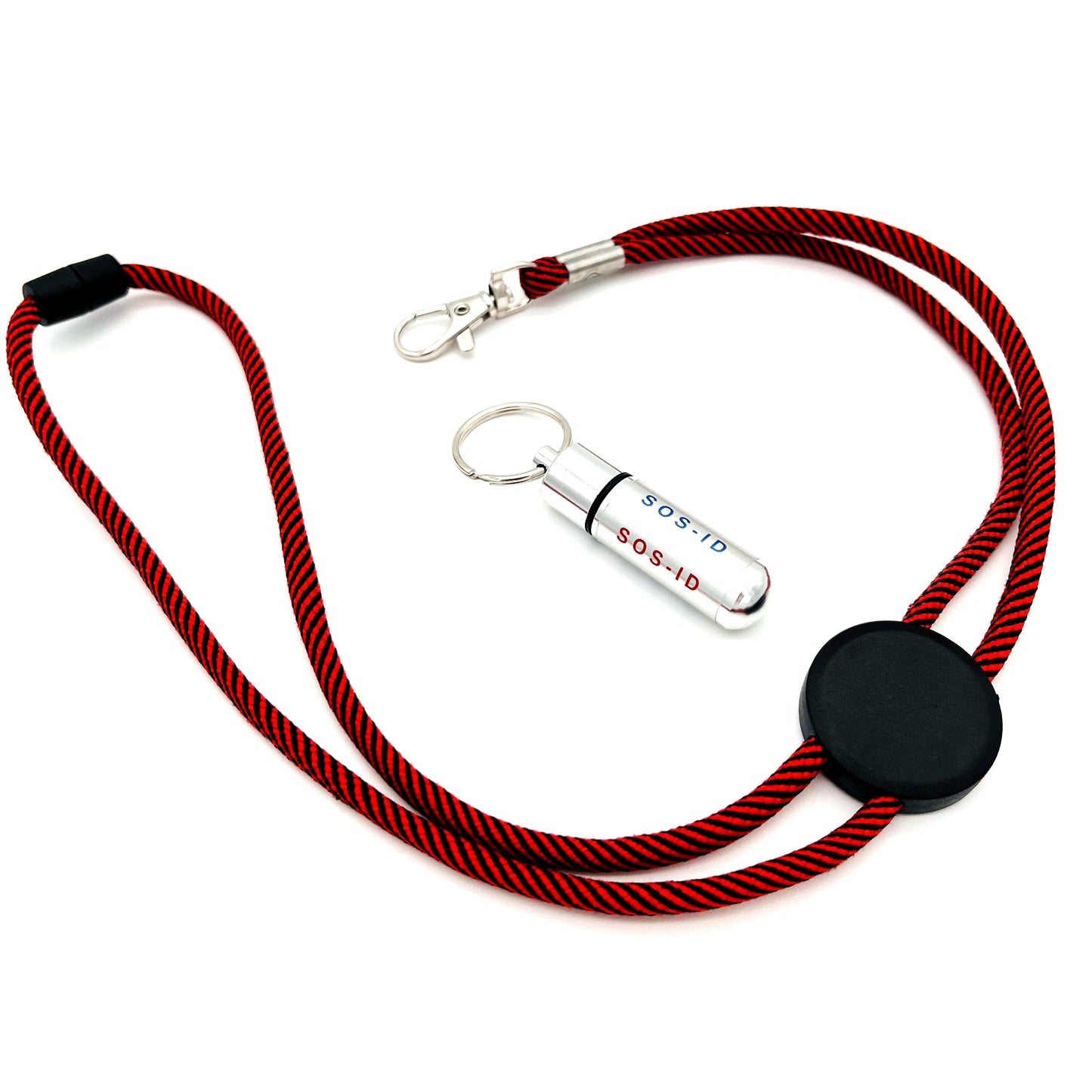 SOS-Kapsel - Notfall Anhänger mit wichtigen Infos